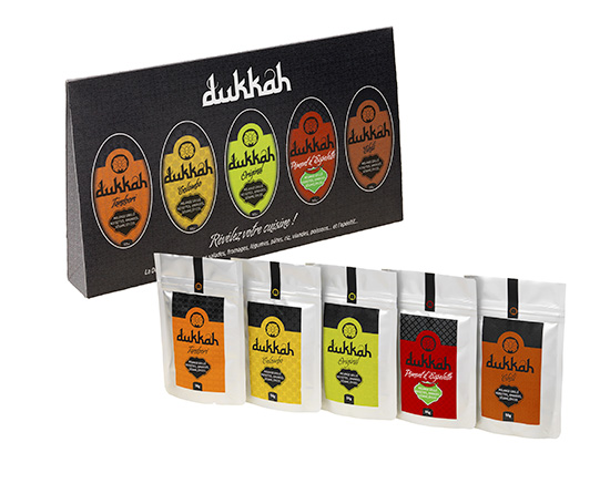 Coffret 5 saveurs